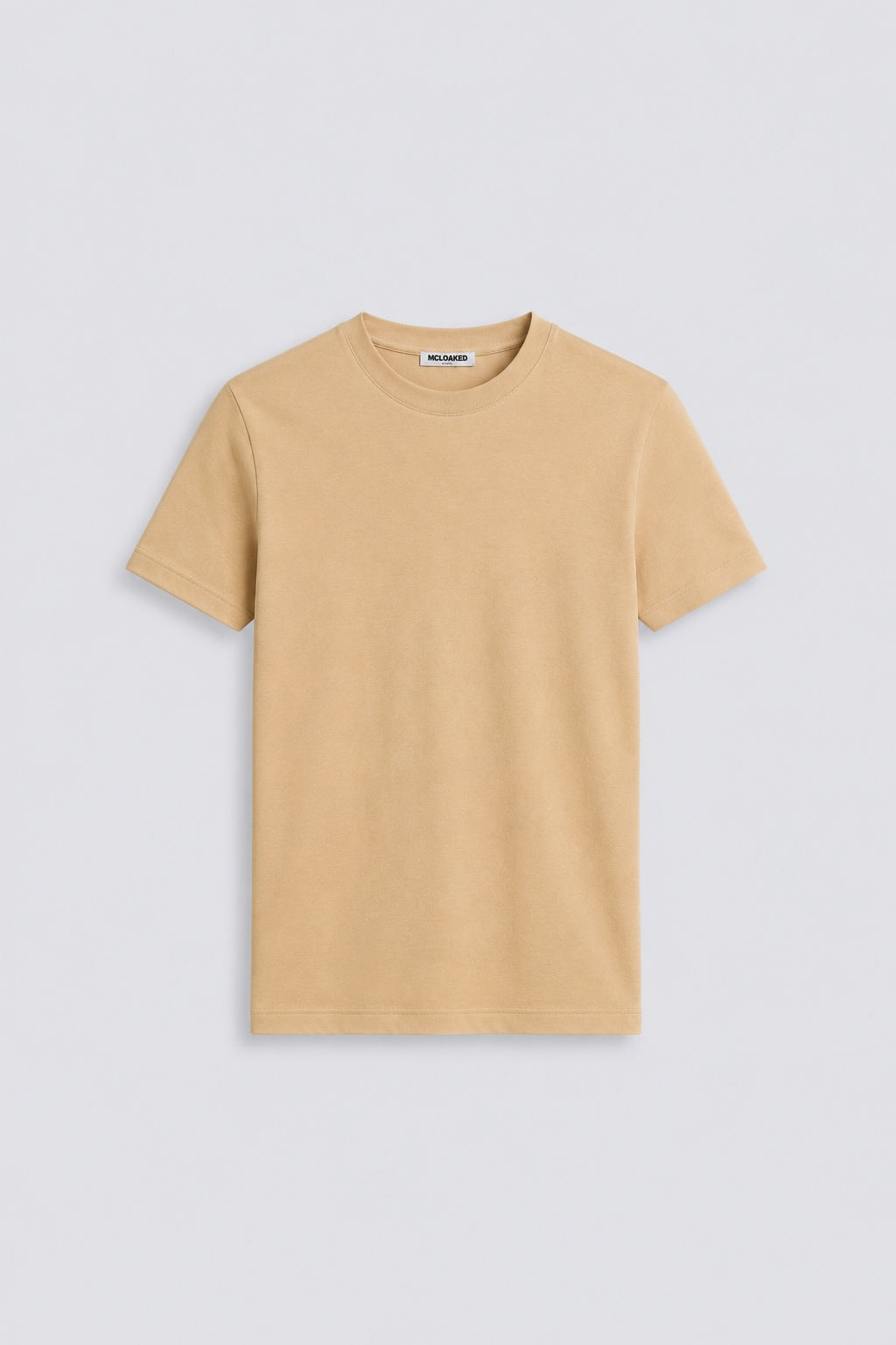 Beige Basic T-shirt