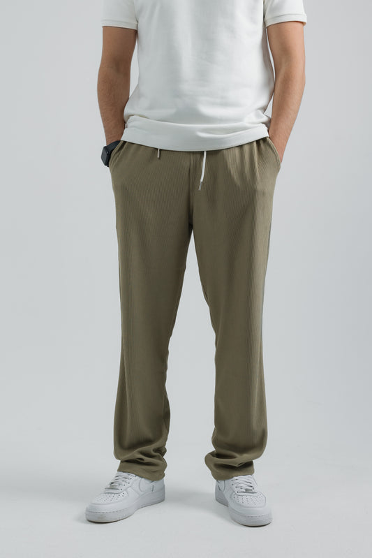 Corduroy Pleated Pants