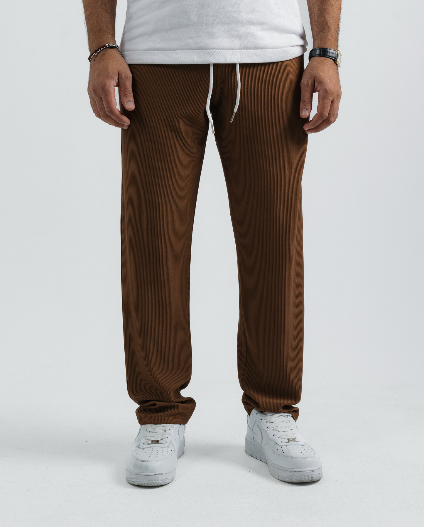 Corduroy Pleated Pants