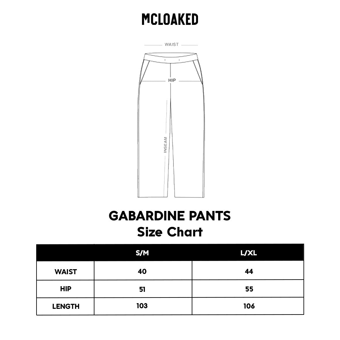 Gabardine Pants